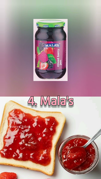 Top 10 Jam Brands in India 🤩😋 #mysteryglobal #shorts #jam #food #brand #india