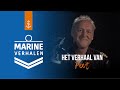 MARINEVERHALEN - "Het liefst zo laat mogelijk, zodat de leerling er zelf ook wat van leert"