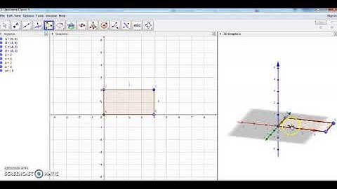 TUTORIAL MEMBUAT BALOK DENGAN GEOGEBRA