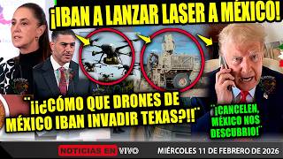 DE LOCURA! TRUMP QUERÍA LANZAR RAYO LASER A MÉXICO ¡POR SUPUESTOS DRONES MEXICANOS INVADIENDO TEXAS!