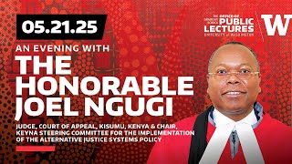An Evening with Judge Joel Ngugi