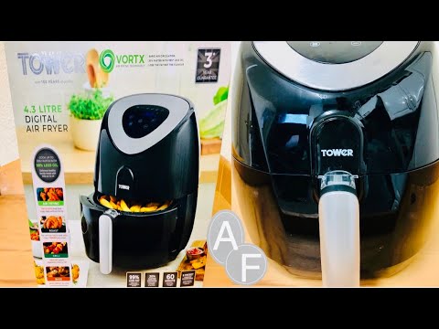 TOWER VORTEX AIR FRYER ~4.3 ~ UNBOXING &REVIEWS