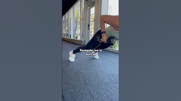 Renegade row to push up 🥊 #renegaderow #upperbody
