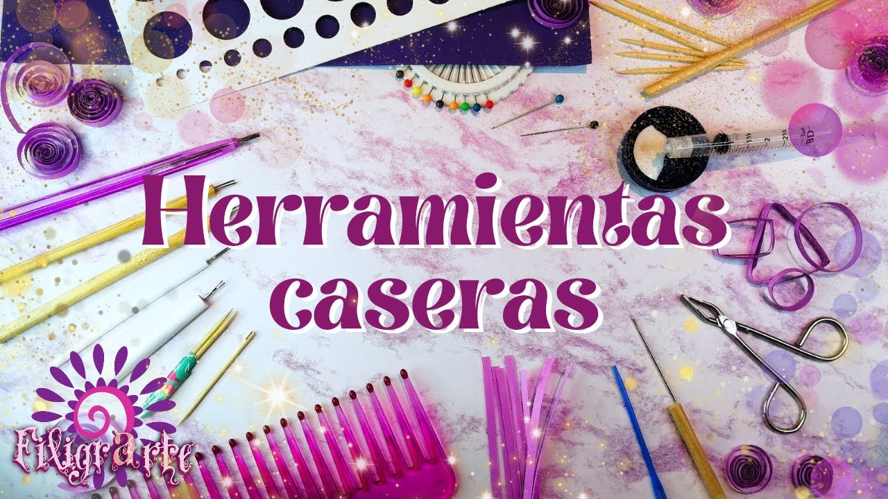 ✂️💡 Cómo hacer HERRAMIENTAS CASERAS y TIRAS para FILIGRANA de papel +TIPS