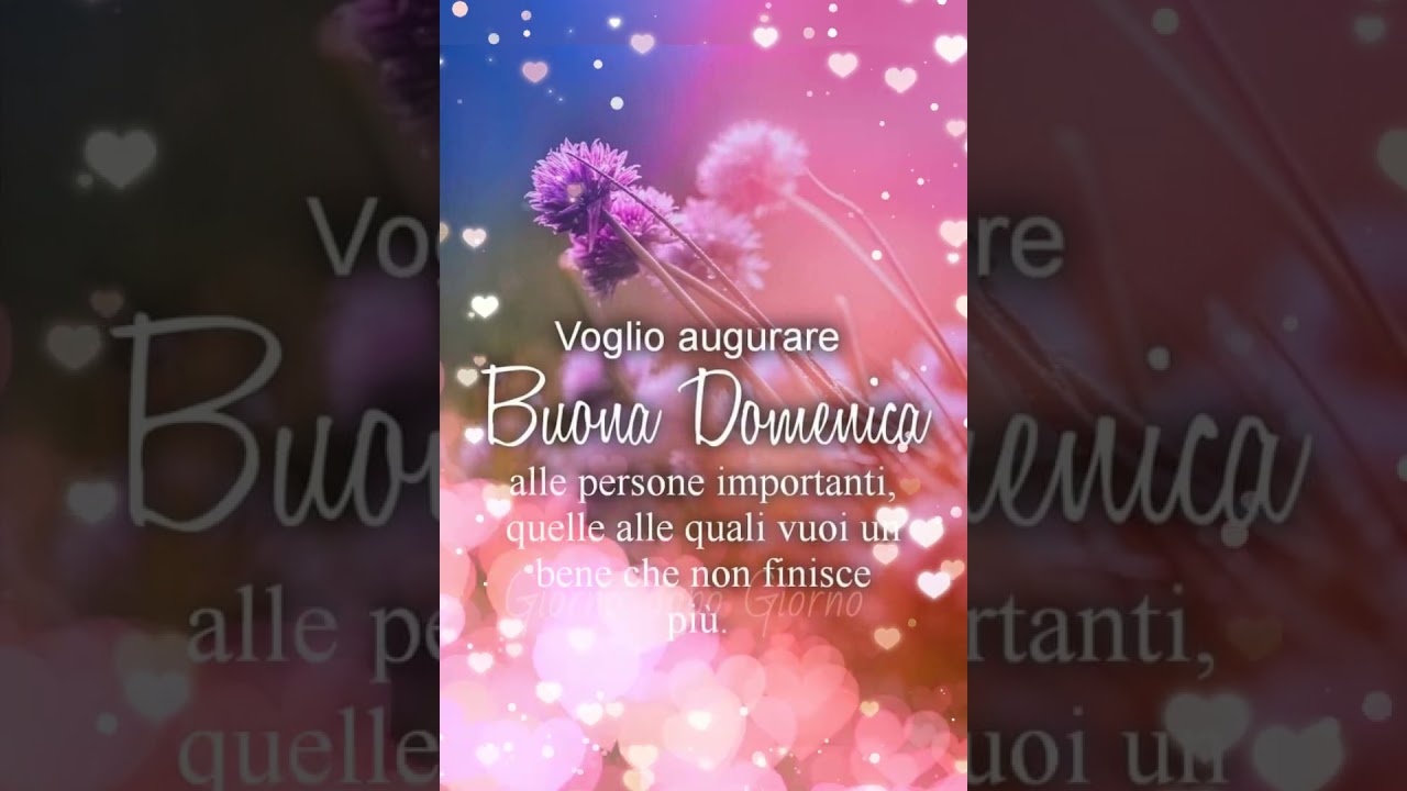 Buongiorno ππ Buona Domenica