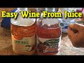 🍷 HOMEMADE WINE FROM JUICE 🍷 WE'RE MAKING PAW PAW's WINE 🍾 EASY REDNECK WINE FROM JUICE 🥤