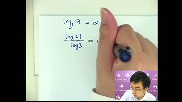 Herman Yeung - DSE 數學 Tips A 天書 - 第2堂 05 (log 對數)