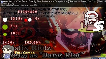 Osu - Ctb - The Seven Deadly Sins [Blastix Riotz] 8.98* GG FC