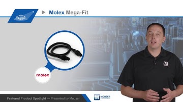 Molex Mega-Fit Double-Ended Overmolded Cable Assembly — Featured Product Spotlight | Mouser