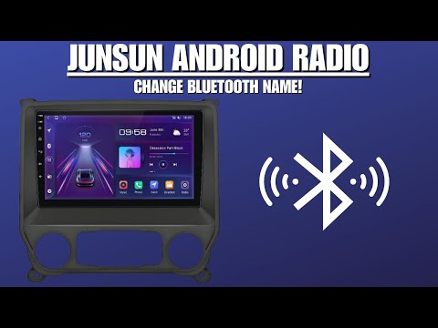 Junsun Android 8+256GB: Quick Bluetooth Name Change Tutorial!