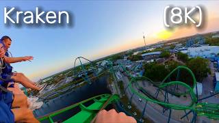 SeaWorld's Most UNDERRATED Roller Coaster - Kraken POV