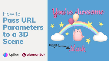 Pass URL Parameters to a 3D Scene