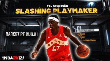 NBA 2K21 RARE SLASHING PLAYMAKER POWER FORWARD BUILD IS A DEMIGOD! NBA 2K21 BEST POWER FORWARD BUILD