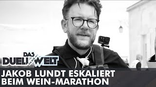 Jakob Lundt eskaliert beim WeinMarathon  4h Saufen & Laufen | Teil1 | Duell um die Welt