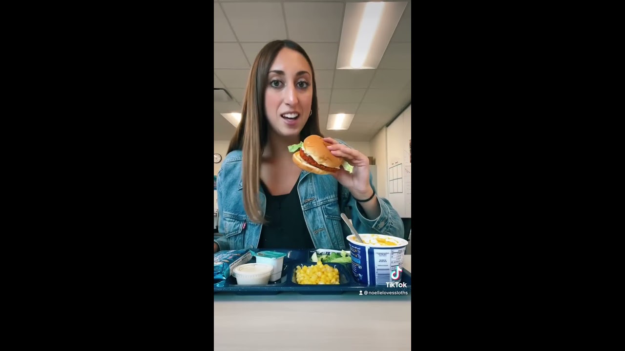 School Lunch Spicy McChicken
