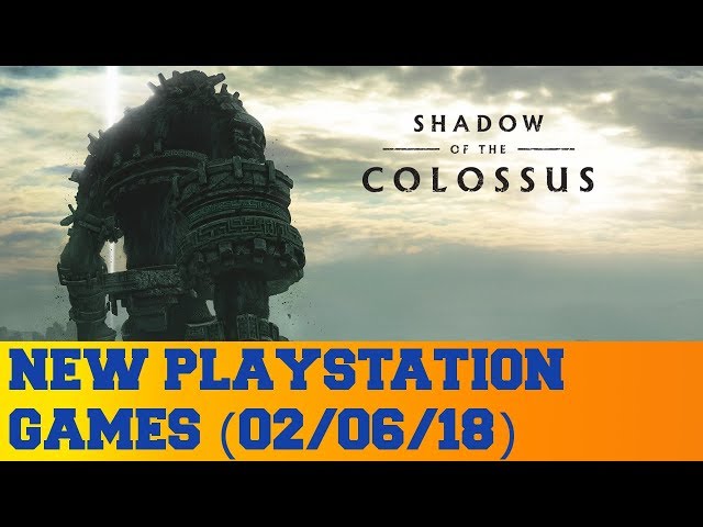 New PlayStation Games for February 6th 2018