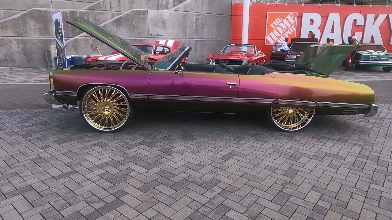 1974 Chameleon Caprice Vert Gold 28s - YouTube