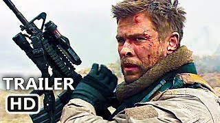 12 STRΟNG Official Trailer (2018) Chris Hemsworth, Action Movie HD