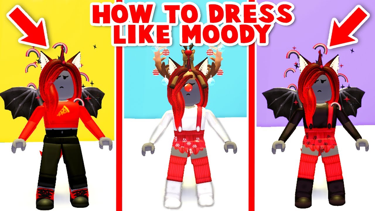 picture Roblox Twins Avatar different ways to dress like moody with a christmas spin in adopt me roblox