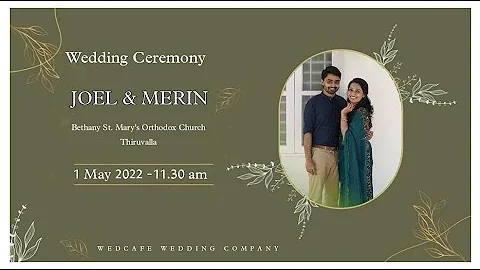 WEDDING CEREMONY || JOEL & MERIN