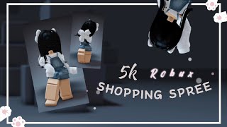 5K ROBUX SHOPPING SPREE!! ~ watch me spend my robux🤑 ~
