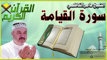 القرآن الكريم {سورة القيامة} بصوت الشيخ عامر الكاظمي
