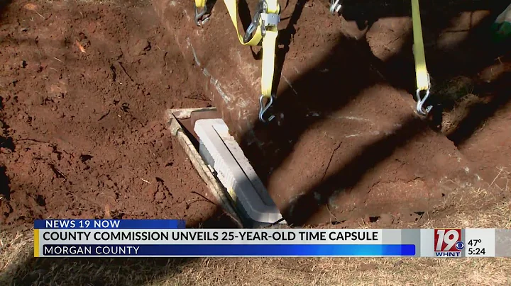 Time capsule dating back to 2000 dug up in Morgan County | Dec. 10, 2025 | News 19 at 5:00