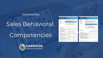 Sales Behavioral Competencies