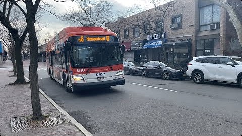 Nassau Inter-County Express: 2021 New Flyer XN40 "Xcelsior" CNG #1993 On The n6 @ 165 St Hillside Av