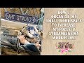 Organize Your Art Space to Increase focus and Work Flow, How to work in a small space #artstudiolife