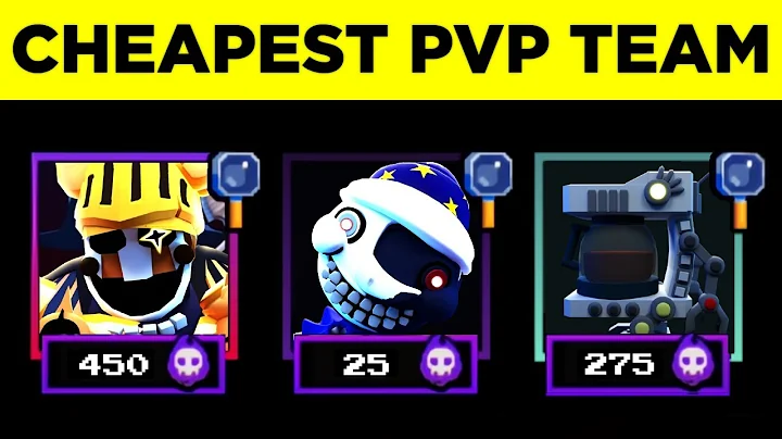 I Built The CHEAPEST PvP Team In Five Nights TD..