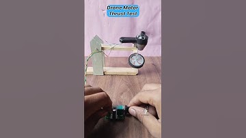 Diy to Drone Motor Thrust Test • DC Motor #motor #experiment #dcmotor #drone #diy