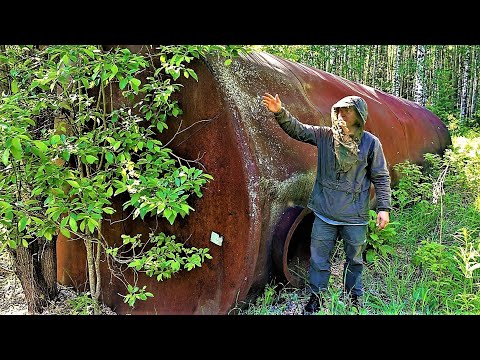 ТАЙГА! БРОШЕННЫЕ НАХОДКИ! 1964 год - СССР | РАЗБИЛ ЛАГЕРЬ, ПАЛАТКА!  ГАЗАРЕЗ В ДЕЛЕ,  БОЛЕЕ 700 КГ