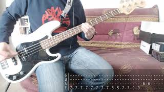 Sum 41 Special Month - 04 - Motivation [Bass Cover + Tab]