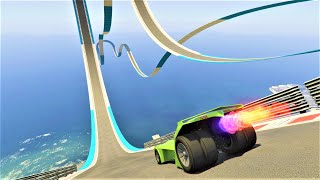Adrenalin Boost Race - Insane wavy Road GTA V Online