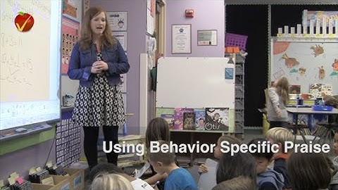 Using Behavior Specific Praise 3