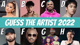 Guess the Song 2022 | Guess the Singer Quiz | ABC Music Challenge screenshot 1