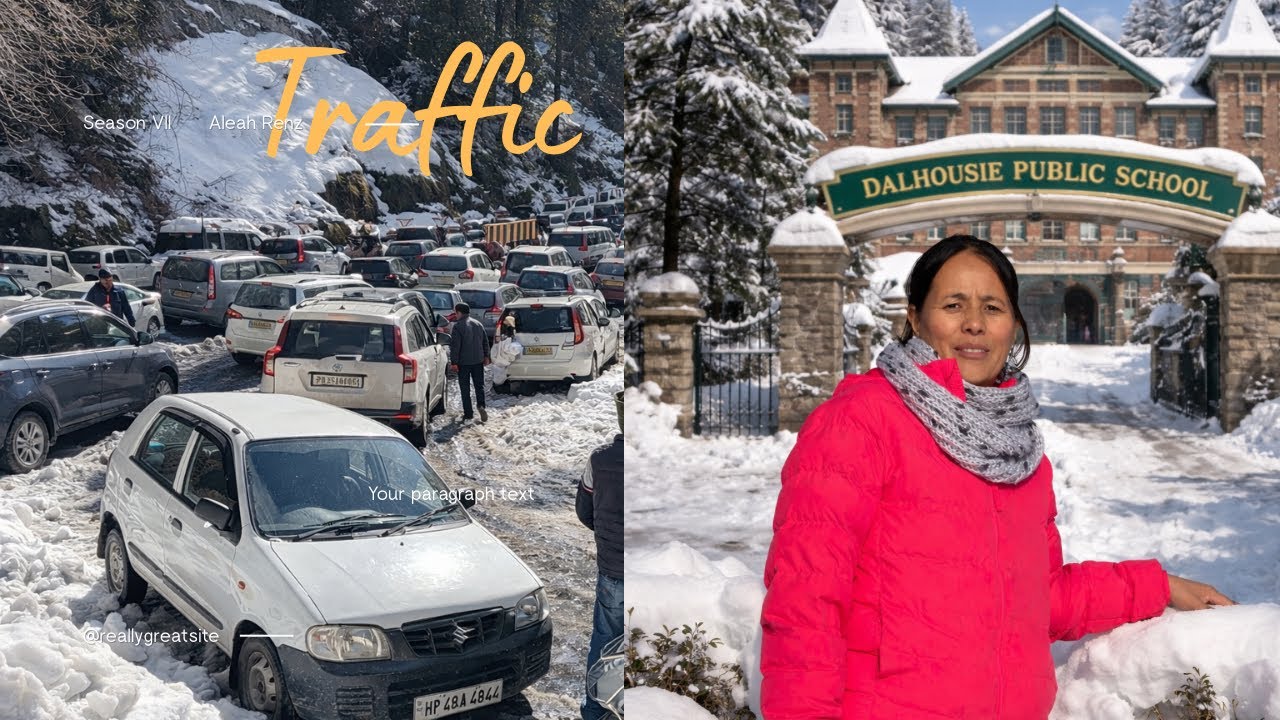 Walking through winter dream##fun and enjoy 