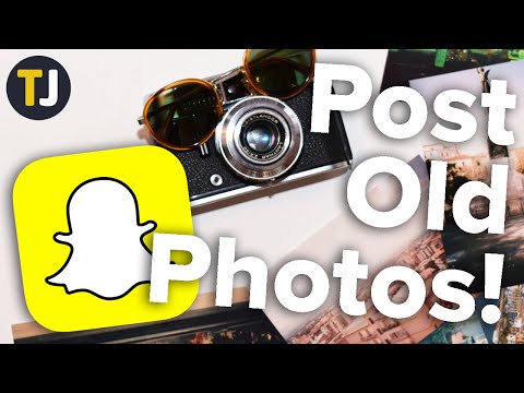 How to Send Old Pictures as Brand New in Snapchat!