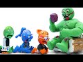 Tiny &amp; Mighty Undead: Adventures of the Muscular Zombie | Clay Mixer Friends Cartoon