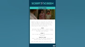Dangal | Script to Screen Comparison