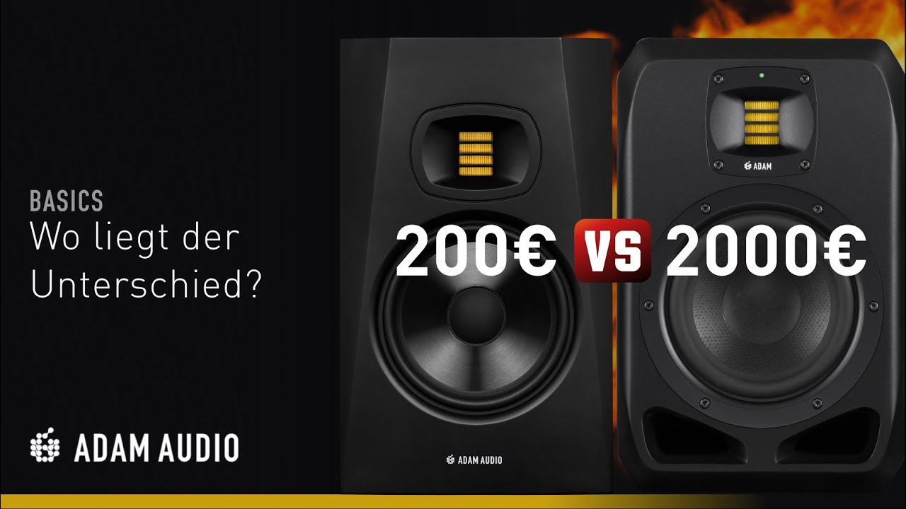 200 € vs. 1500 € Studiomonitor... Wo liegt der Unterschied?