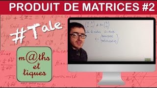 Calculate the product of a square matrix by a column matrix - Terminale - Expert Maths screenshot 5