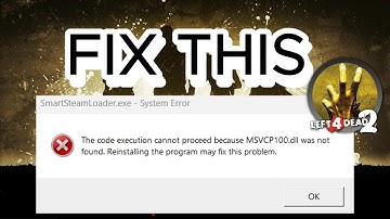 How to fix Left 4 Dead 2 Fitgirl msvcp100.dll was not found 2025