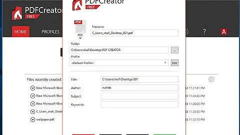 What is the latest version of PDFCreator?