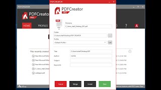 Install Free Document Converter PDFCreator (Convert / Print to PDF, JPG, PNG, TIF or TXT Format)