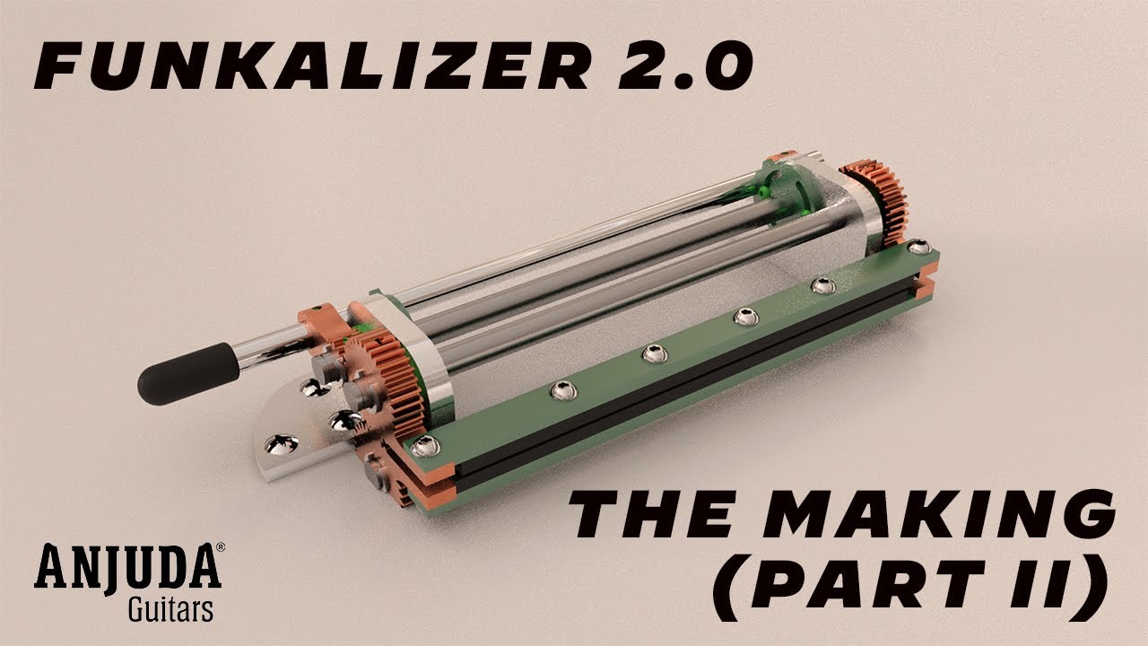 Making de Funkalizer 2.0 for the Cyber Bass - (Part II) - Anjuda Guitars # 10