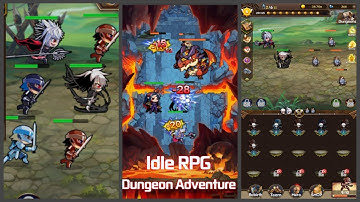 Heroes Legend in Dungeon - Idle RPG Games (Gameplay) - [Android Fragments]🧩 - #1
