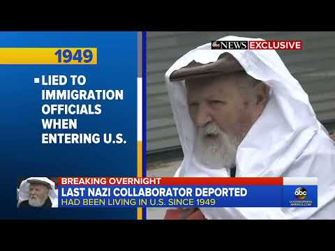 Trump Deports Last Nazi War Criminal In Us Back To Germany