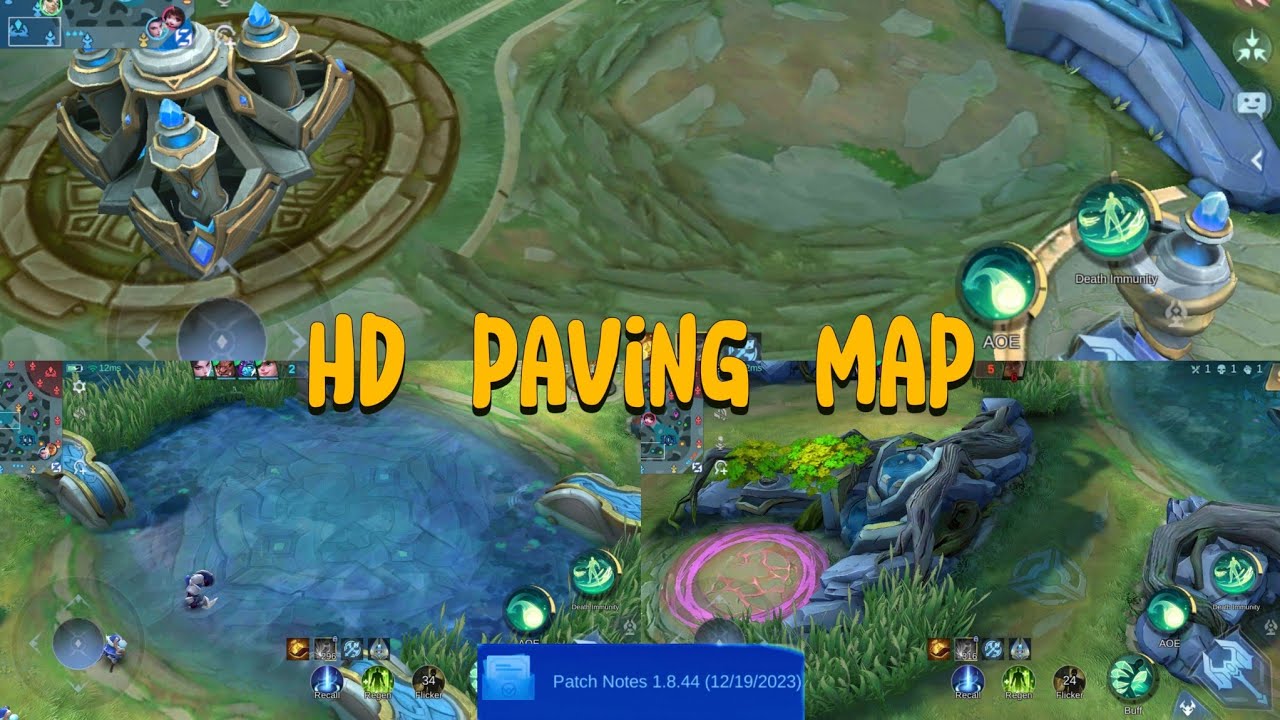 MLBB PAVING MAP GRAPHCS SCRIPT - Mobile Legend #configml - YouTube